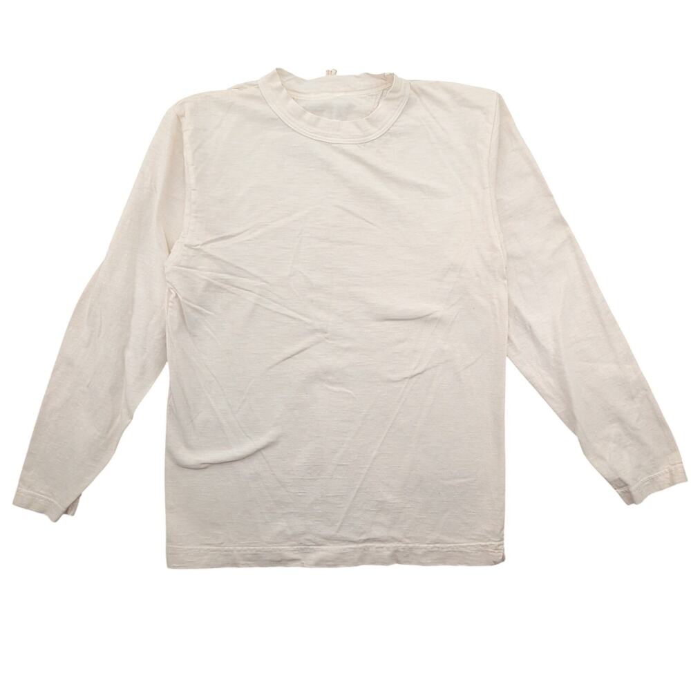 45 RPM Long Sleeve T Shirt Men's One Size Made in Japan Minimalist